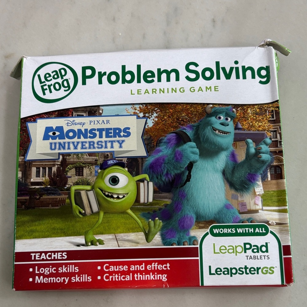 LeapFrog Monsters University Learning Game
